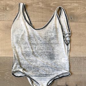 LA Hearts Blue Bodysuit